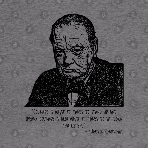 Winston Churchill by Yethis